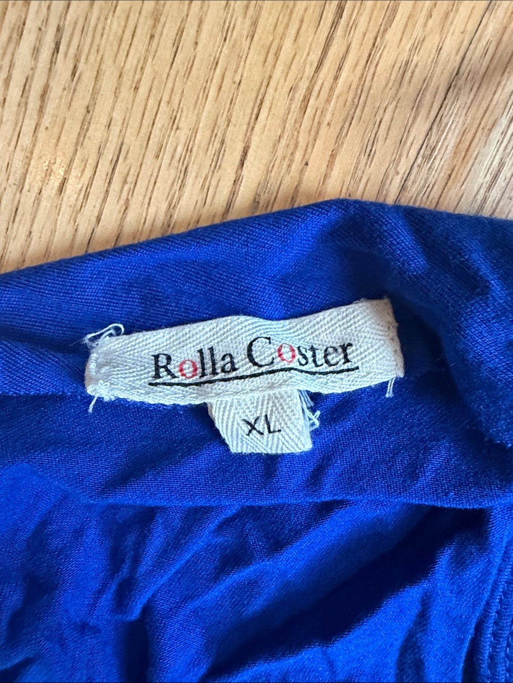 Rolla Coster Cobalt Blue V-Neck Sleeveless Maxi Dress - Picture 5 of 6